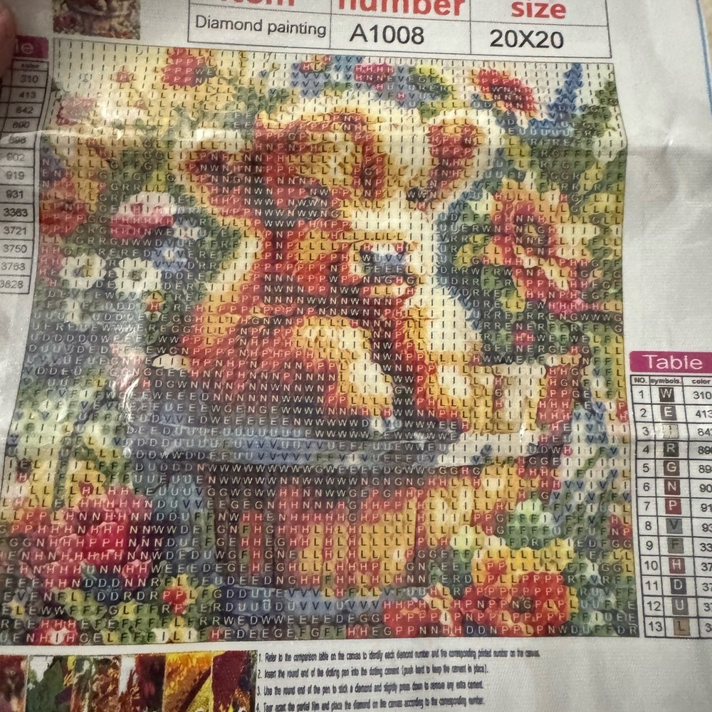 Floral Diamond Painting Kit